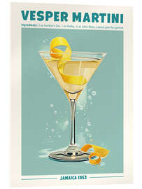 Acrylglasbild Vesper Martini, Jamaica 1953 - TAlex