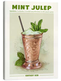 Canvas print Mint Julep, Kentucky 1820 - TAlex