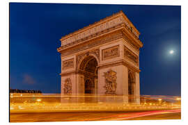 Alubild Leichte Wanderwege im Arc de Triomphe, Paris - Markus Lange