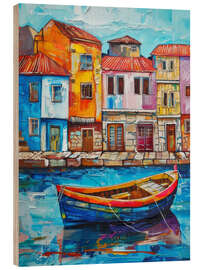 Wood print Cozy Bay - DejaReve