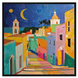 Gerahmter Kunstdruck Cádiz, Spanien