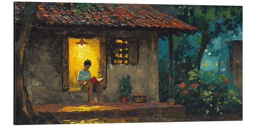 Aluminium print Vietnam Night