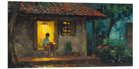 Hartschaumbild Vietnam Night