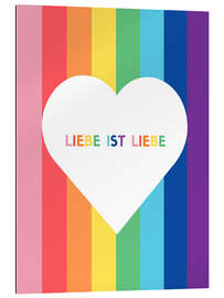 Gallery Print Liebe ist Liebe