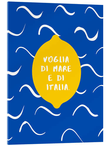 Stampa su vetro acrilico Voglia di mare
