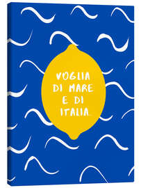 Canvas print Voglia di mare - Ohkimiko
