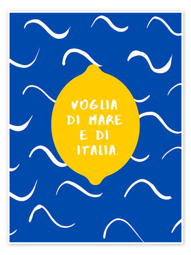 Poster Voglia di mare
