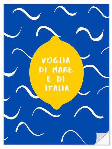 Sticker mural Voglia di mare