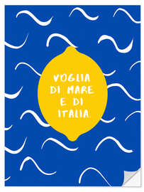 Sticker mural Voglia di mare - Ohkimiko