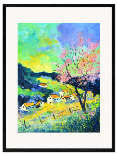 Framed art print Pink spring