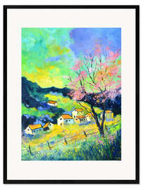 Framed art print Pink spring