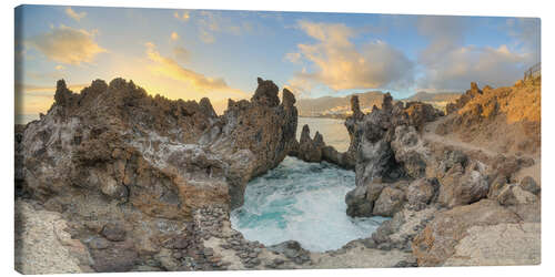 Canvas print Charco del Diablo Panorama, Tenerife