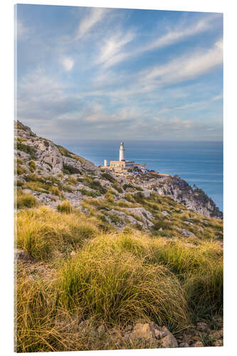 Acrylic print Lighthouse at Cap Formentor, Mallorca