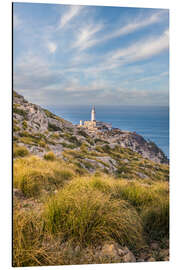 Alubild Leuchtturm am Cap Formentor, Mallorca - Christian Müringer