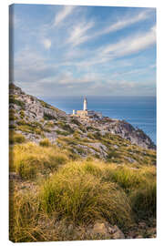 Leinwandbild Leuchtturm am Cap Formentor, Mallorca - Christian Müringer
