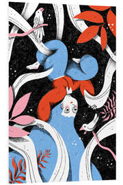 Hartschaumbild Gefallen - Alex Peter