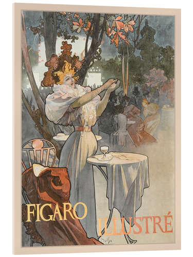 Acrylic print Figaro Illustré