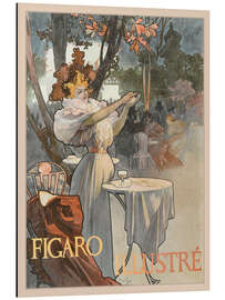 Alubild Figaro Illustré - Alfons Mucha