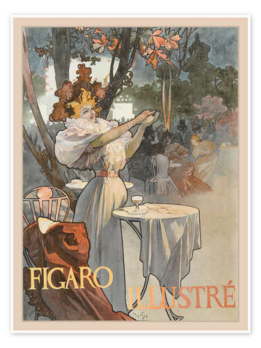 Poster Figaro Illustré