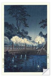 Sticker mural Benkei Bridge - Koitsu Tsuchiya