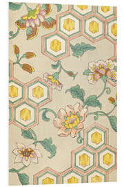 Hartschaumbild Florales Design 150, Shin-Bijutsukai