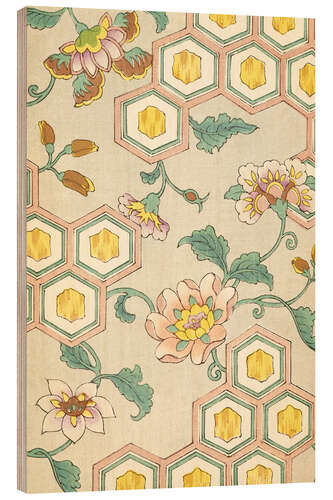Stampa su legno Floral Design 150, Shin-Bijutsukai