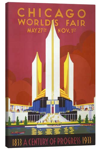 Quadro em tela Chicago World's Fair, 1933