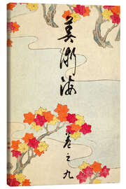 Canvas print Floral Design 26, Shin-Bijutsukai - Korin Furuya