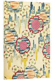 Hartschaumbild Florales Design 219, Shin-Bijutsukai