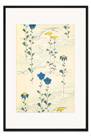 Gerahmter Kunstdruck Florales Design 20, Shin-Bijutsukai