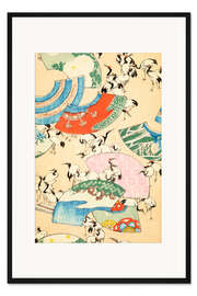 Gerahmter Kunstdruck Florales Design 148, Shin-Bijutsukai