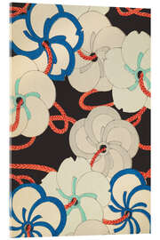 Akrylglastavla Floral Design 84, Shin-Bijutsukai