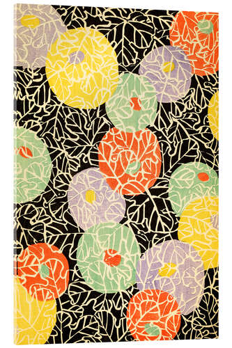 Acrylglasbild Florales Design 300, Shin-Bijutsukai