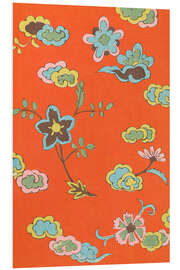 Hartschaumbild Florales Design 33, Shin-Bijutsukai