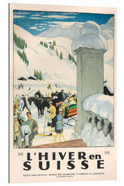 Gallery Print Winter in der Schweiz (französisch)