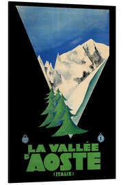 Magnettafel La Vallée d'Aoste (Italien)