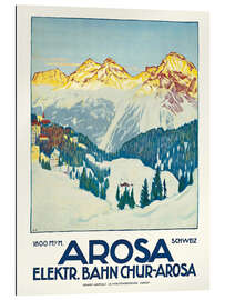 Gallery print Arosa - Electric Railway Chur-Arosa, Switzerland (German)