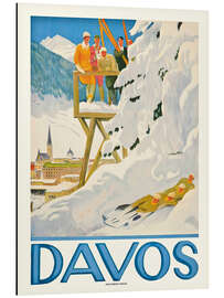 Magnettafel Davos, 1918