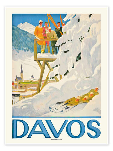 Poster Davos, 1918