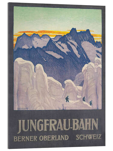 Gallery print Jungfrau Railway, Bernese Oberland, Switzerland (German)