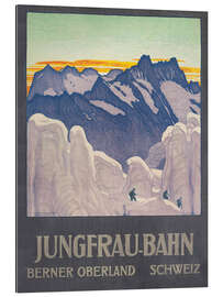 Gallery print Jungfrau Railway, Bernese Oberland, Switzerland (German)