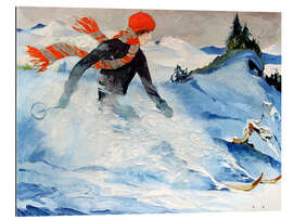 Gallery Print Christiania beim Skifahren