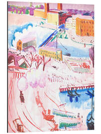 Magnettafel Ansicht von Stockholm, 1917