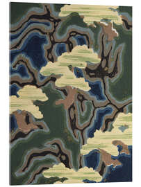 Stampa su vetro acrilico Design from Shin-bijutsukai, 1901-1902 II - Korin Furuya