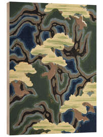 Holzbild Design aus Shin-bijutsukai, 1901-1902 II - Korin Furuya