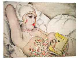 Tableau en verre acrylique La Sieste, 1922 - Gerda Wegener
