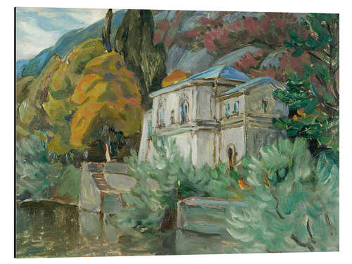Tableau en aluminium By Lake Como - Study from Italy, 1928