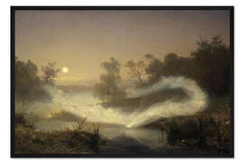 Gerahmter Kunstdruck Tanzende Feen, 1866