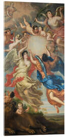 Akrylbillede Allegory of the betrothal of Karl XI and Queen Ulrika Eleonora