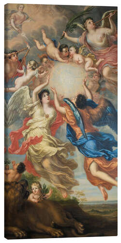 Leinwandbild Allegorie der Verlobung von Karl XI. und Königin Ulrika Eleonora